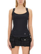 The Attico Tops With Logo