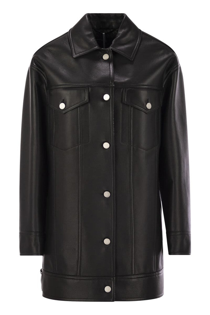 Max Mara Girino - Nappa Leather Over Jacket