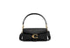 Coach Polished Pebble Leather Tabby Black