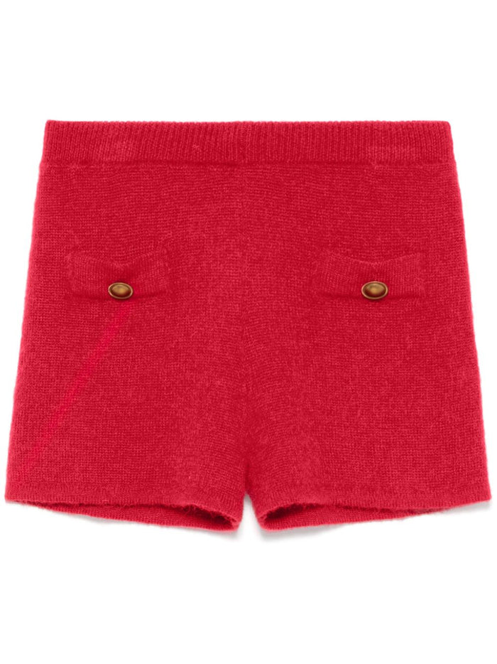 Twin-Set Mohair Blend Stylish Shorts