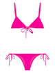 The Attico Triangle Bra Bikini