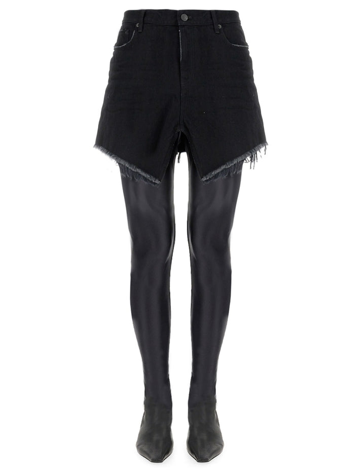Balenciaga Mini Cut-Up Skirt