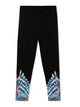 Marcelo Burlon County Of Milan Blue Birds Wings Leggings