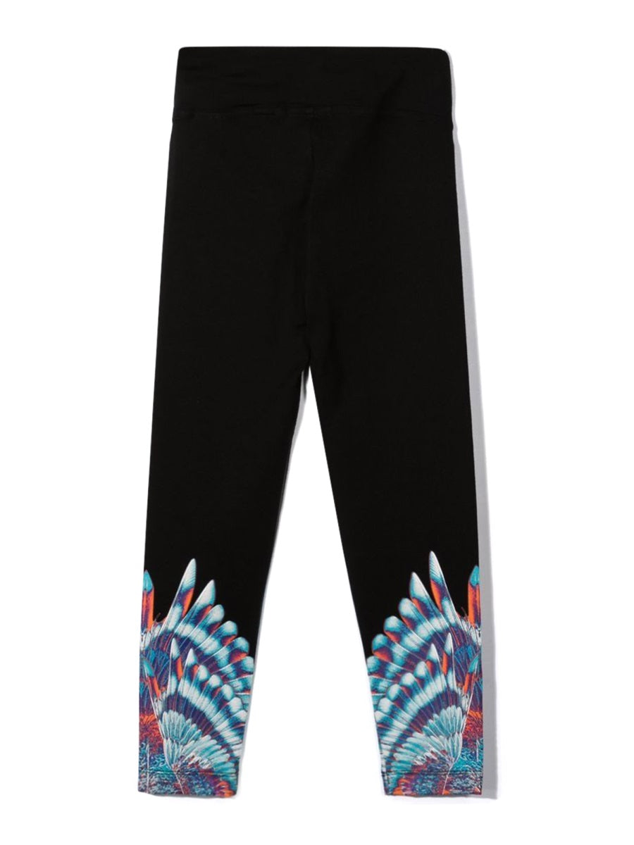 Marcelo Burlon County Of Milan Blue Birds Wings Leggings