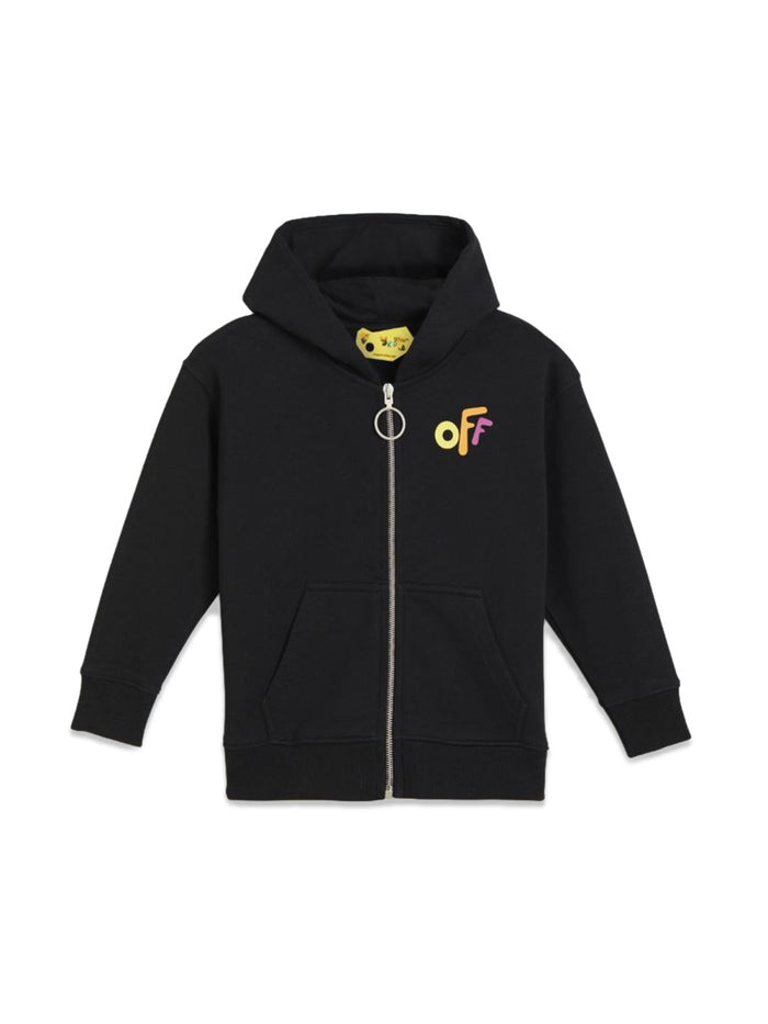 Off-White Felpa Con Cappuccio