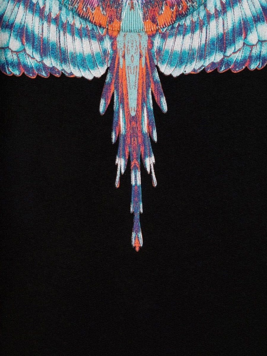 Marcelo Burlon County Of Milan Blue Birds Wings Crewneck