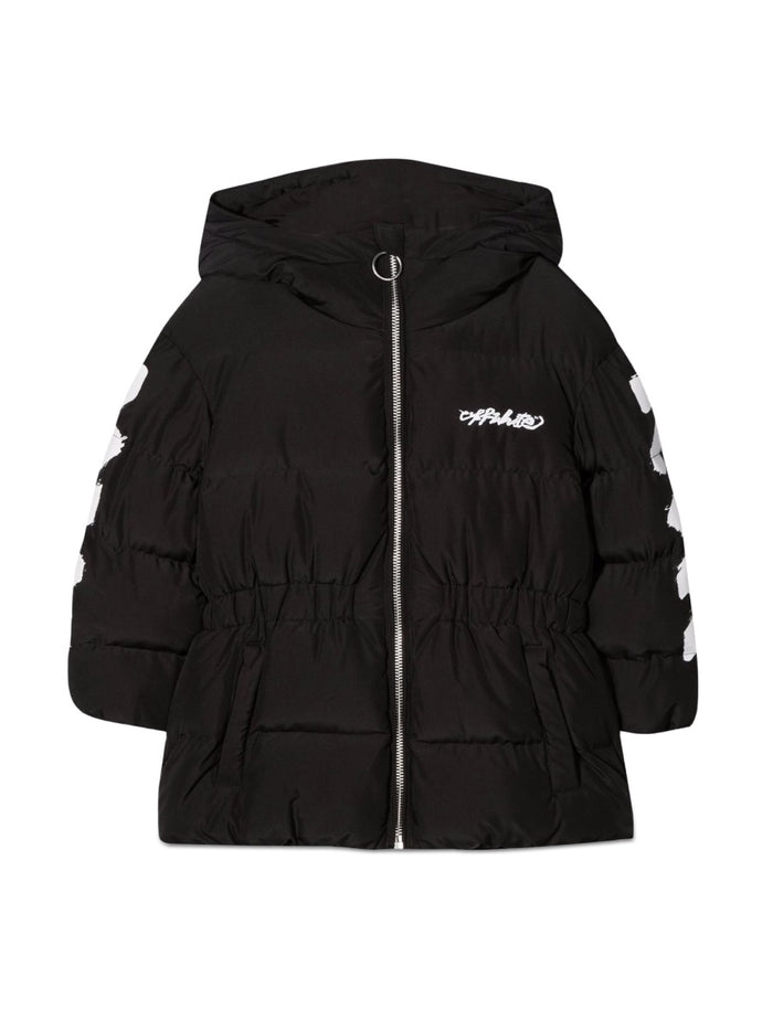 Off-White Piumino Con Zip Diag