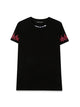 Vision Of Super Black Embroidered Tshirt Fuchsia Flame