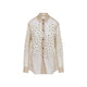 Khaite Beige Argo Silk Top