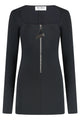 The Attico Crepe Mini Dress
