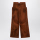 The Attico  Brown Shaded Baggy Jeans
