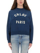 Chloé Cotton Fleece Logo Pullover