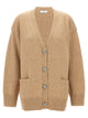 Paco Rabanne Logo Button Cardigan
