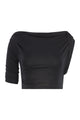 Jacquemus Drapeado Crop-Top