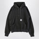 Sacai X Carhartt Wip Black Cotton Hoodie
