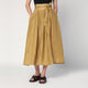 Mkdt Studio Nova Pleated Skirt In Ramie