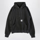 Sacai X Carhartt Wip Black Cotton Hoodie