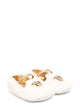Versace Ballerine Medusa In Shearling
