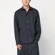 Sacai  Gray Plaid Wool Shirt Jacket