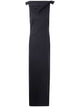 Jean Paul Gaultier Long Backless Dress With Belt On The Back