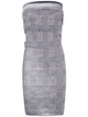 Jean Paul Gaultier Mesh Skirt Double Layer Printed "Body Shadow" And "Prince Of Wales"