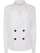 Sacai Suiting X Knit Jacket