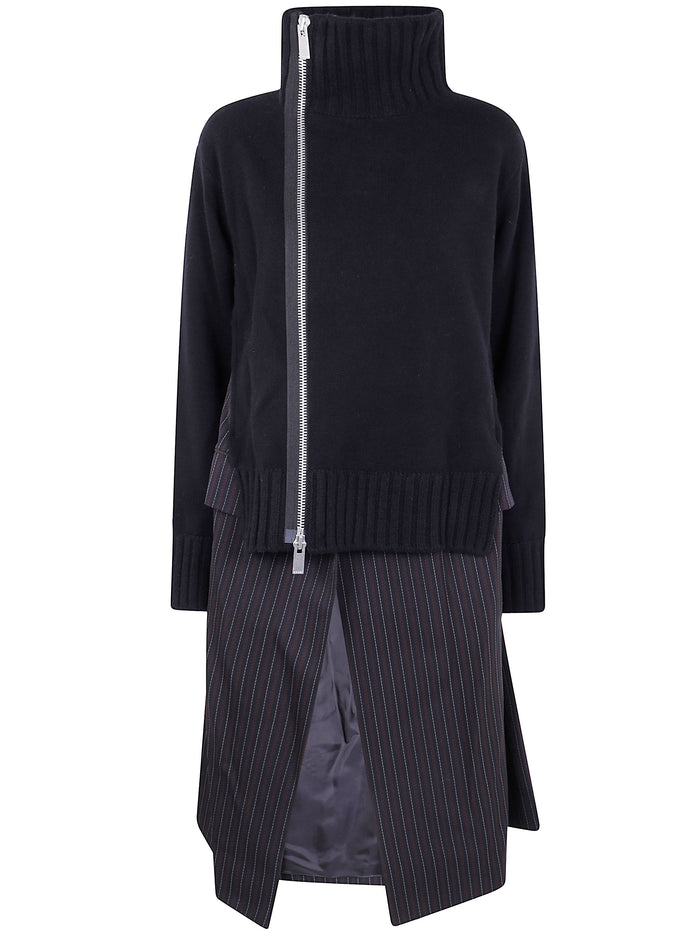 Sacai Knit Coat Dress