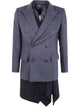Sacai Wool Melton X Wool Knit Jacket