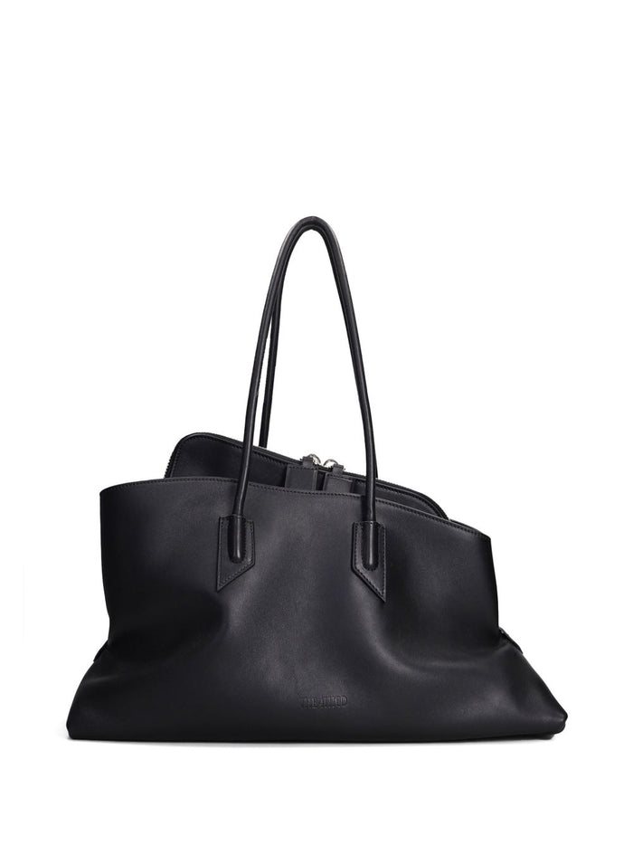 The Attico La Passeggiata Leather Shoulder Bag