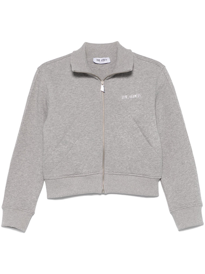 The Attico Grey Cotton Jacket