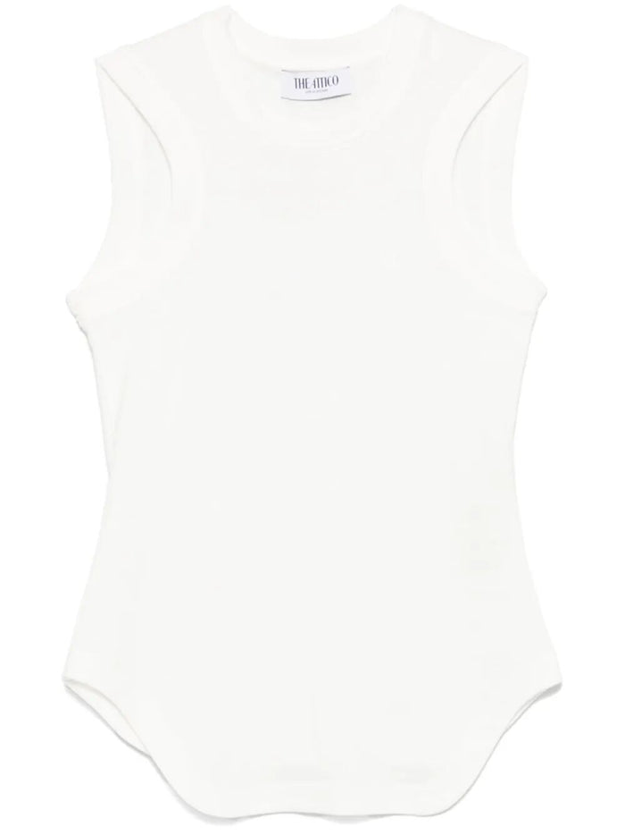 The Attico Light Jersey Tank Top