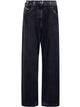 The Attico Long Pants Navy Blue