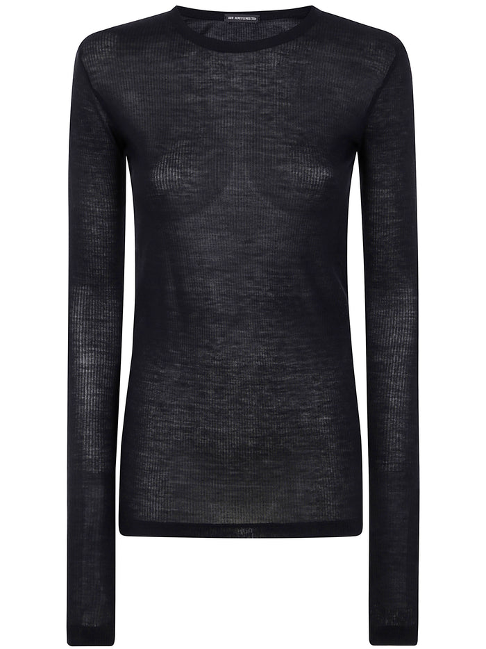 Ann Demeulemeester Fiene Slim Fit Long Sleeves T-Shirt Viscose