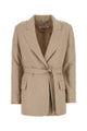 Max Mara Cappuccino Wool Blend Randers Blazer