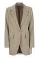 Max Mara Sand Wool Acacia Blazer
