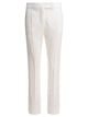 Max Mara Pianoforte Triacetate White Trousers