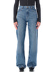 Sessun Blue Stonewash Straight-Leg Jeans With Relaxed Fit