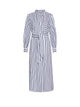 Marella Long Sleeve Striped Dress