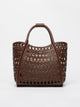 Max Mara Marinesweaving Handbag Brown