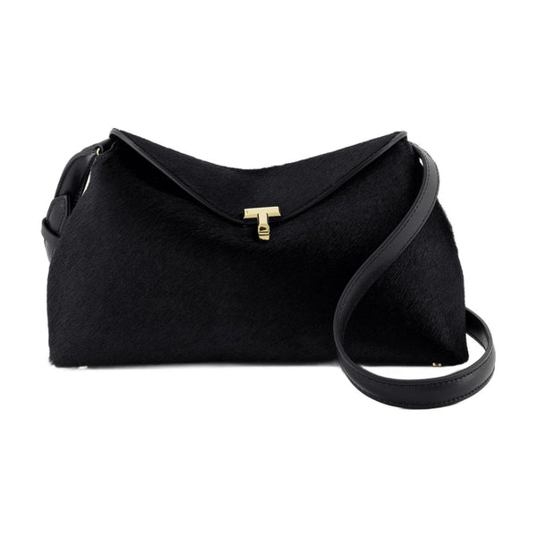 Toteme T-Lock Pony Hair Clutch