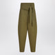 The Attico Military Green Wool Gabardine Trousers