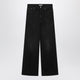 Toteme Black Faded Effect Jeans In Organic Cotton