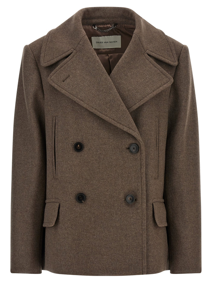 Dries Van Noten  'Vafel' Coat