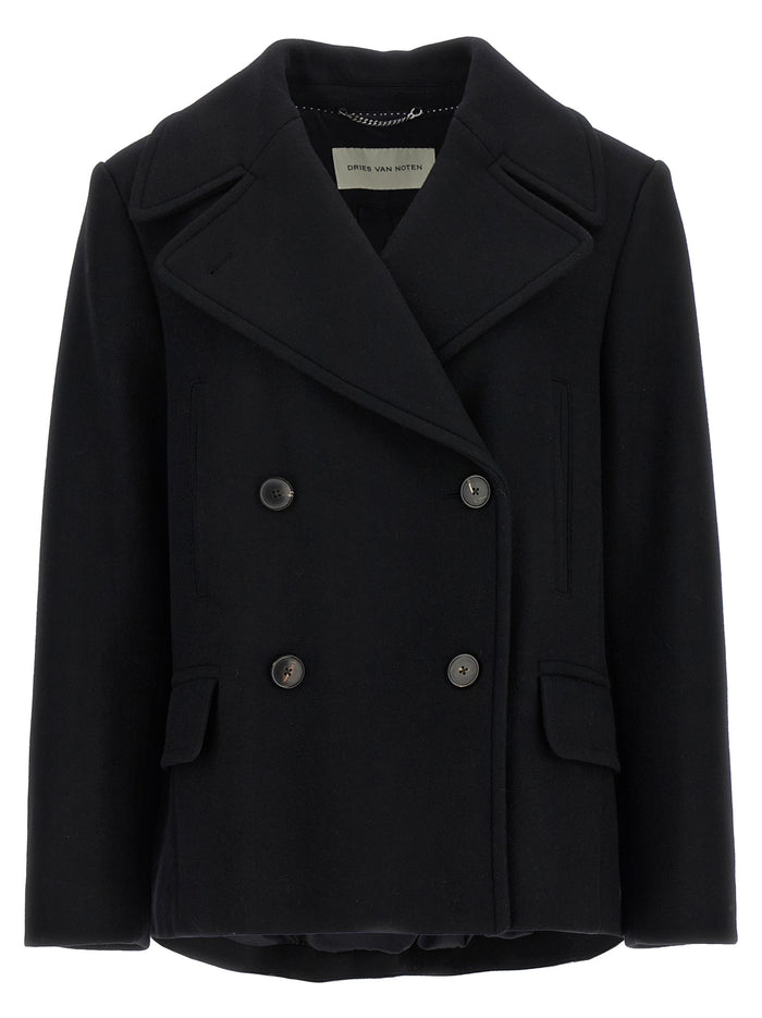Dries Van Noten  'Vafel' Coat