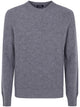 Barba Napoli Round Neck Embroidery Sweater