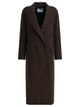 Max Mara Black Wool Cashmere Coat