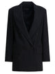 Max Mara Pianoforte Black Wool Blend Jacket