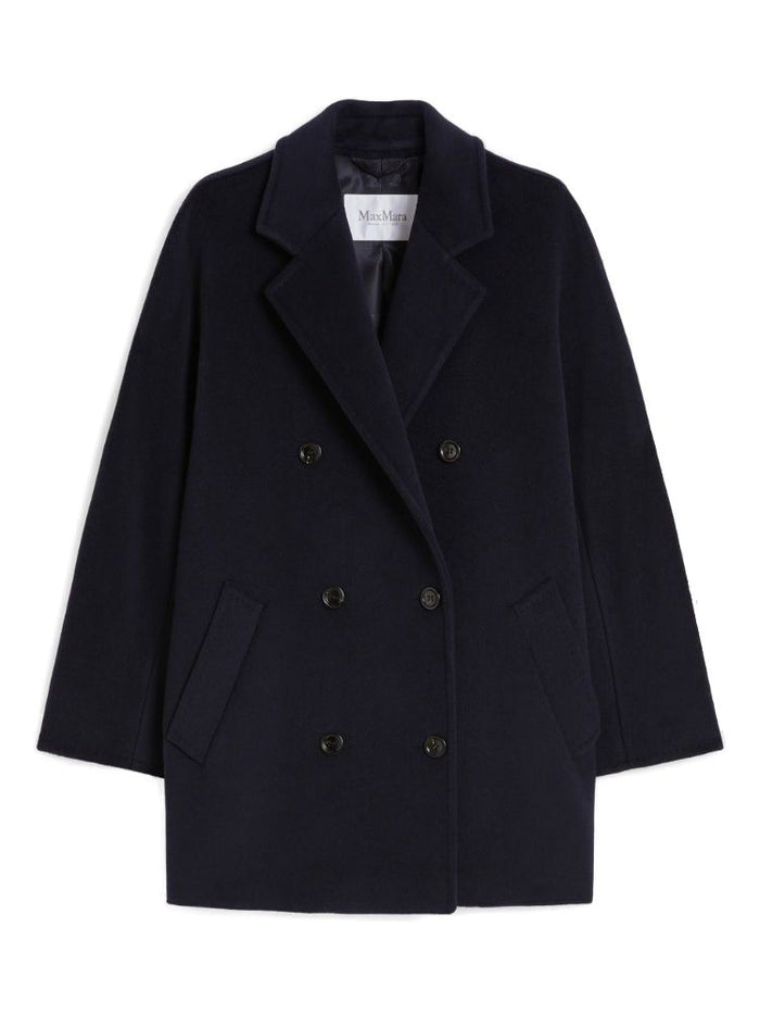 Max Mara Rebus Short Coat Blue