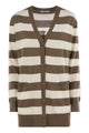 Max Mara Fiemme - Long Striped Wool Cardigan