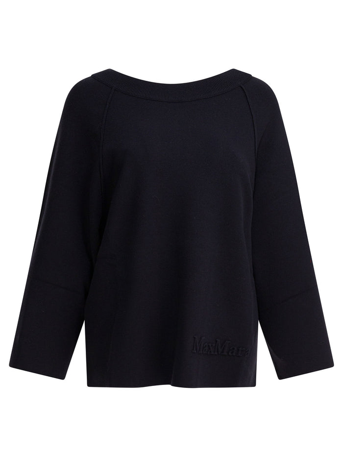 Max Mara Viscose And Wool Over Sweater